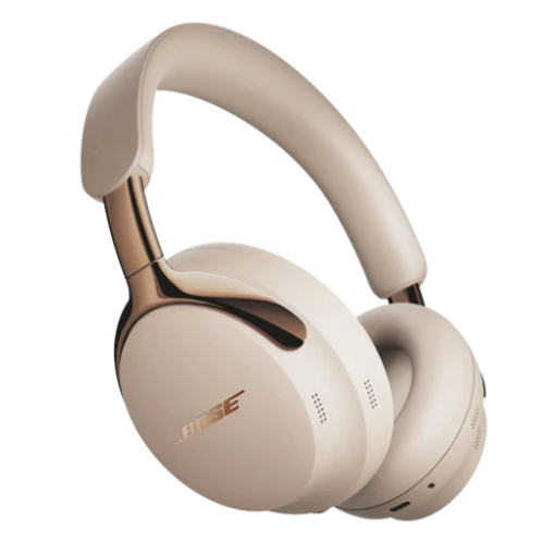 תמונה של אוזניות ביטול רעשים QuietComfort Ultra Headphones 2nd Gen בצבע חול מוזהב