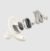 תמונה של אוזניות אלחוטיות Shokz OPENFIT 2 בצבע בז’