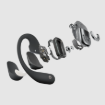 תמונה של אוזניות אלחוטיות Shokz OPENFIT 2 בצבע שחור