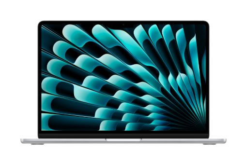 תמונה של מחשב נייד 13″ אפל אייר  Apple MacBook Air M5 Z1L0000FA I 10CPU I 8GPU I 16GB I 512GB MDH74HB/A בצבע Silver