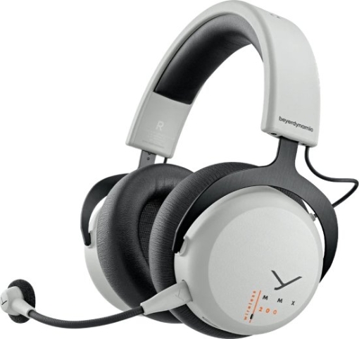 תמונה של אוזניות גיימינג אלחוטיות Beyerdynamic דגם MMX 200 בצבע אפור