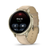 תמונה של שעון ספורט חכם GARMIN דגם Venu 4 (41mm) בצבע Beige Leather