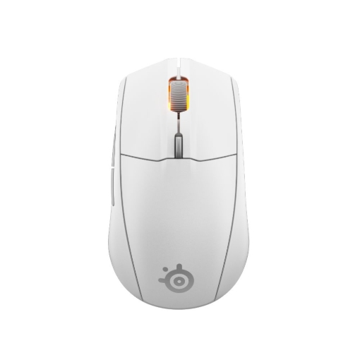 תמונה של עכבר גיימינג אלחוטי Rival 3 Gen 2 STEELSERIES בצבע לבן