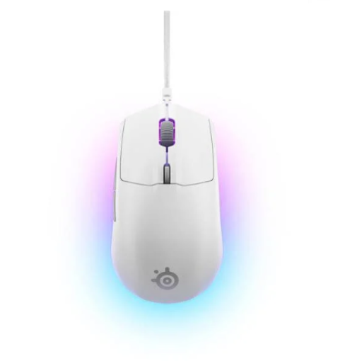 תמונה של עכבר גיימינג חוטי Rival 3 Gen 2 STEELSERIES בצבע לבן