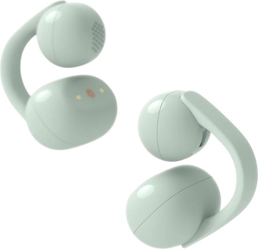 תמונה של אוזניות פתוחות אלחוטיות Sony דגם LinkBuds Clip WF-LC900G בצבע ירוק