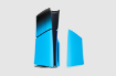 תמונה של כיסוי לקונסולה – PS5 Slim HYPERPOP Rhythm Blue