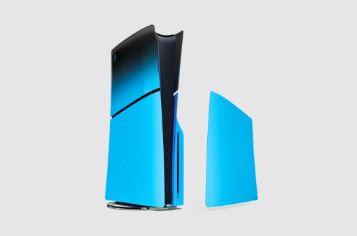 תמונה של כיסוי לקונסולה – PS5 Slim HYPERPOP Rhythm Blue