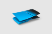 תמונה של כיסוי לקונסולה – PS5 Slim HYPERPOP Rhythm Blue