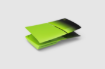 תמונה של כיסוי לקונסולה – PS5 Slim HYPERPOP Remix Green