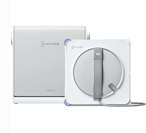 תמונה של מנקה חלונות ECOVACS WINBOT W2S OMNI עם תחנה ניידת