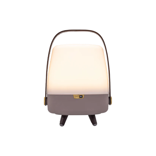 תמונה של רמקול ותאורת אווירה Lite-up PLAY Mini מבית Kooduu בצבע אפור חימר