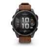 תמונה של שעון ספורט חכם גרמין GARMIN fēnix® 8 Pro – 47″, AMOLED Sapphire, Carbon grey DLC titanium Blk/Chsnt