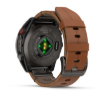 תמונה של שעון ספורט חכם גרמין GARMIN fēnix® 8 Pro – 47″, AMOLED Sapphire, Carbon grey DLC titanium Blk/Chsnt