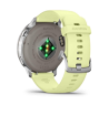 תמונה של שעון ספורט חכם 45″ GARMIN Venu 4 GPS Wi-Fi בצבע Gray w/ Silver+Citron,WW