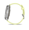 תמונה של שעון ספורט חכם 45″ GARMIN Venu 4 GPS Wi-Fi בצבע Gray w/ Silver+Citron,WW