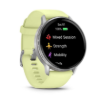 תמונה של שעון ספורט חכם 45″ GARMIN Venu 4 GPS Wi-Fi בצבע Gray w/ Silver+Citron,WW