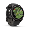 תמונה של שעון ספורט חכם גרמין GARMIN fēnix® 8 Pro – 47″, AMOLED Sapphire, Carbon grey DLC titanium