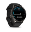 תמונה של שעון ספורט חכם 45″ GARMIN Venu 4 GPS Wi-Fi בצבע Black w/ Slate + Black,WW