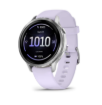 תמונה של שעון ספורט חכם 41″ GARMIN Venu 4 GPS Wi-Fi בצבע Gray w/Silver+Periwinkle,WW