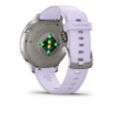 תמונה של שעון ספורט חכם 41″ GARMIN Venu 4 GPS Wi-Fi בצבע Gray w/Silver+Periwinkle,WW