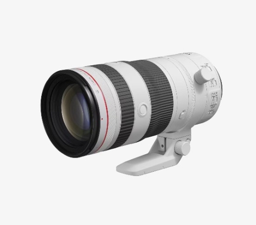 תמונה של עדשת טלפוטו מקצועית Canon RF 70-200 F/2.8 L IS USM Z בצבע לבן