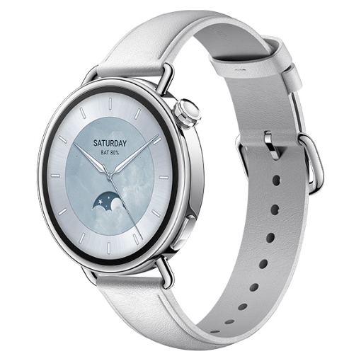 תמונה של שעון Xiaomi Watch S4 41mm Leather Strap (White)