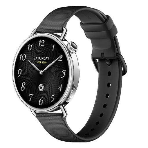 תמונה של שעון Xiaomi Watch S4 41mm Fluororubber Strap (Black)