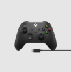 תמונה של בקר XBOX Series S | X אלחוטי בצבע שחור כולל כבל USB-C