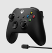 תמונה של בקר XBOX Series S | X אלחוטי בצבע שחור כולל כבל USB-C