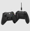 תמונה של בקר XBOX Series S | X אלחוטי בצבע שחור כולל כבל USB-C