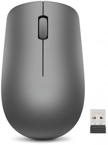 תמונה של עכבר אלחוטי LENOVO 530 WIRELESS MOUSE (GRAPHITE) WITH BATTERY