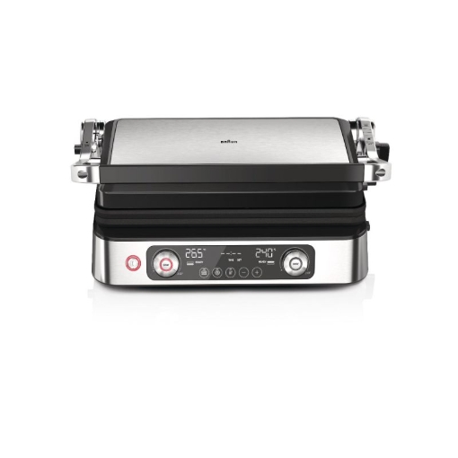 תמונה של טוסטר גריל לחיצה דיגיטלי רחב BRAUN דגם CG9140