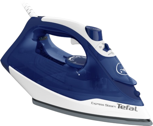 תמונה של מגהץ אדים Tefal דגם FV2838E0 בצבע כחול