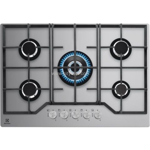 תמונה של כריים גז 75 זכוכית לבנה STEP POWER   ELECTROLUX KGG75362W