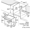 תמונה של תנור בנוי 71 ליטר Bosch דגם Serie 4 HBA554EB3