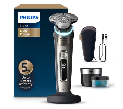 תמונה של מכונת גילוח נטענת יבש/רטוב Philips i9000 Prestige Ultra XP9402/31