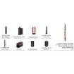 תמונה של מעצב שיער דייסון Airwrap i.d Hair Styler HS08 דייסון צבע רוז גולד ורוד מהדורה מיוחדת – שרות ב.נ.ז.כ