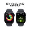 תמונה של שעון חכם אפל Apple Watch Series SE 3 MEHQ4ZR/A GPS 44mm גוף Midnight רצועה Midnight Sport Band מידה M/L