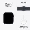 תמונה של שעון חכם אפל Apple Watch Series SE 3 MEHQ4ZR/A GPS 44mm גוף Midnight רצועה Midnight Sport Band מידה M/L