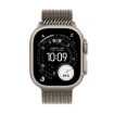 תמונה של שעון חכם אפל סדרה אולטרא 3 Apple Watch Series Ultra 3 MEWW4QI/A GPS+Esim 49mm גוף Natural Titanium Case רצועה Natural Titanium  Milanese מידה L