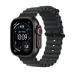 תמונה של שעון חכם אפל סדרה אולטרא 3 Apple Watch Series Ultra 3 MF0J4QI/A GPS+Esim 49mm גוף Black Titanium Case רצועה Black Ocean Band