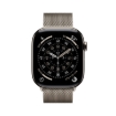 תמונה של שעון חכם אפל סדרה 11 טיטניום  Apple Watch Series 11 MF8P4ZR/A GPS+Esim 42mm גוף Titanium Case רצועה Natural Milanese Loop