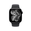 תמונה של שעון חכם אפל סדרה 11 Apple Watch Series 11 MFC44ZR/A GPS+Esim 46mm גוף Jet Black רצועה Black  Band מידה M/L