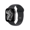 תמונה של שעון חכם אפל סדרה 11 Apple Watch Series 11 MEUX4ZR/A GPS 46mm גוף Jet Black רצועה Black  Band  מידה M/L