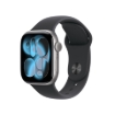 תמונה של שעון חכם אפל סדרה 11 Apple Watch Series 11 MEQW4ZR/A GPS 42mm גוף Space Grey רצועה Black  Band  מידה S/M