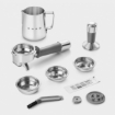תמונה של מכונת קפה חצי אוטומטית SMEG דגם EGF03RDEU אדום