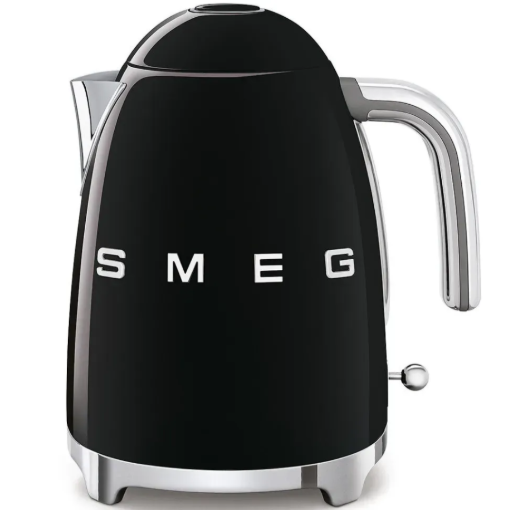 תמונה של קומקום חשמלי רטרו 1.7 ליטר SMEG בצבע שחור