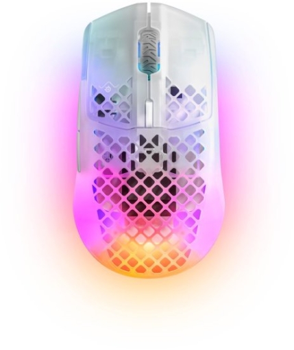 תמונה של עכבר לגיימרים SteelSeries Aerox 3 Wireless Ghost Edition