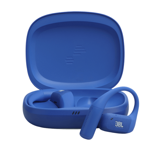 תמונה של אוזניות אלחוטיות JBL דגם Endurance Zone TWS בצבע כחול