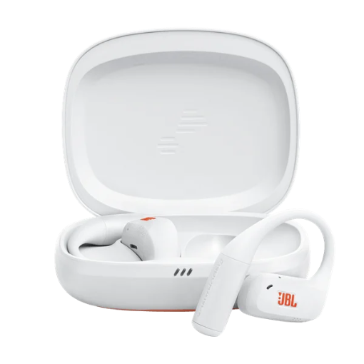 תמונה של אוזניות אלחוטיות JBL דגם Endurance Zone TWS בצבע לבן